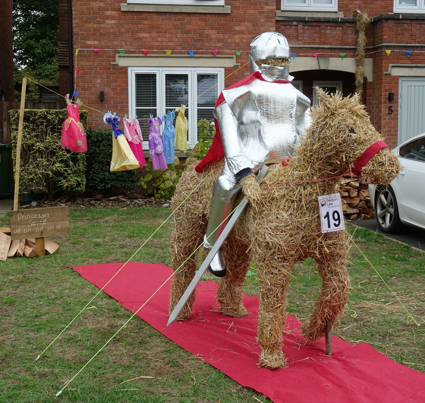 2026 Best Hero winner — knight scarecrow